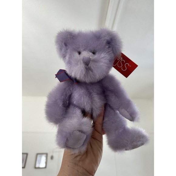 Russ Loving Reflections Aphrodite Plush Lavender Bear Purple Stuffed Animal Tags - Picture 1 of 9